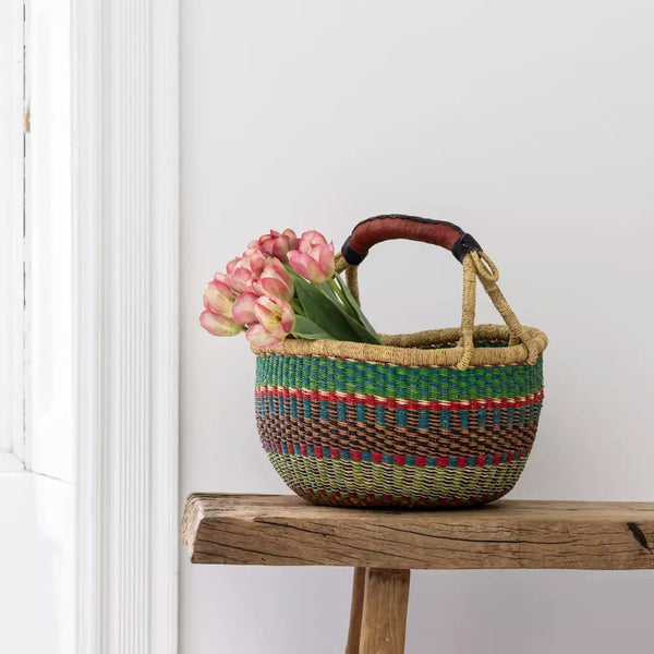 Handwoven Shopper Iris - Distinctly Living