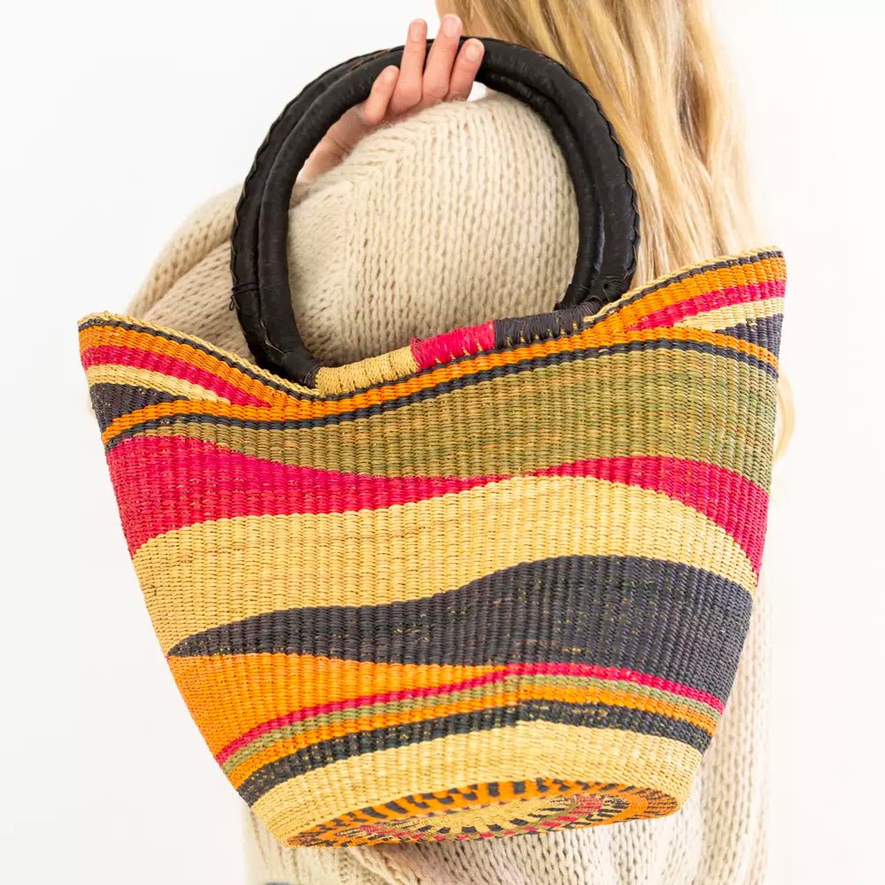 Handwoven Shopper Tulsi - Distinctly Living