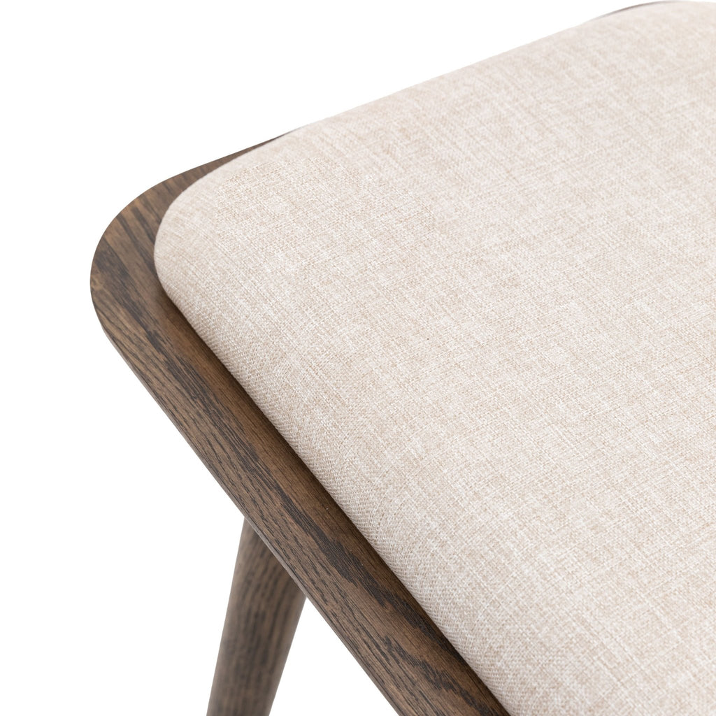 Hatton Dining Bench - Smoked - Distinctly Living