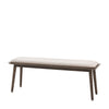 Hatton Dining Bench - Smoked - Distinctly Living