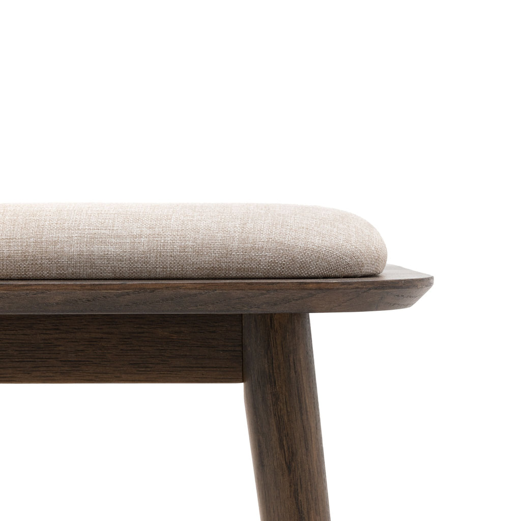 Hatton Dining Bench - Smoked - Distinctly Living