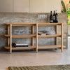 Hatton Open Display - Natural Oak 900mm - Distinctly Living