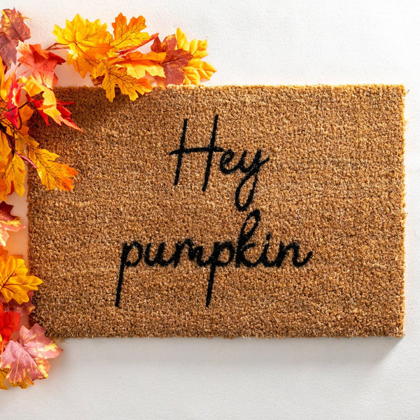 Hey Pumpkin Doormat - Distinctly Living