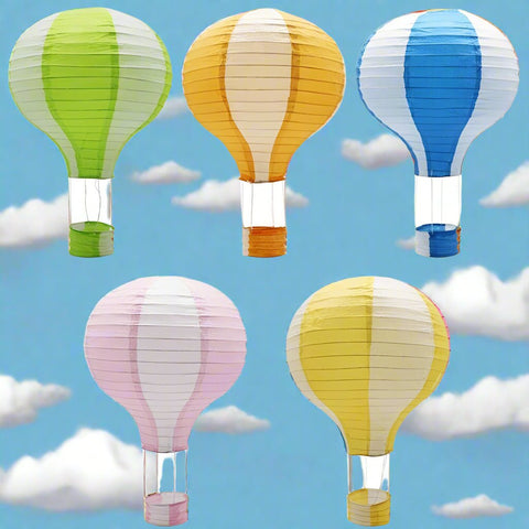 Hot Air Balloon - Various Colours - Distinctly Living