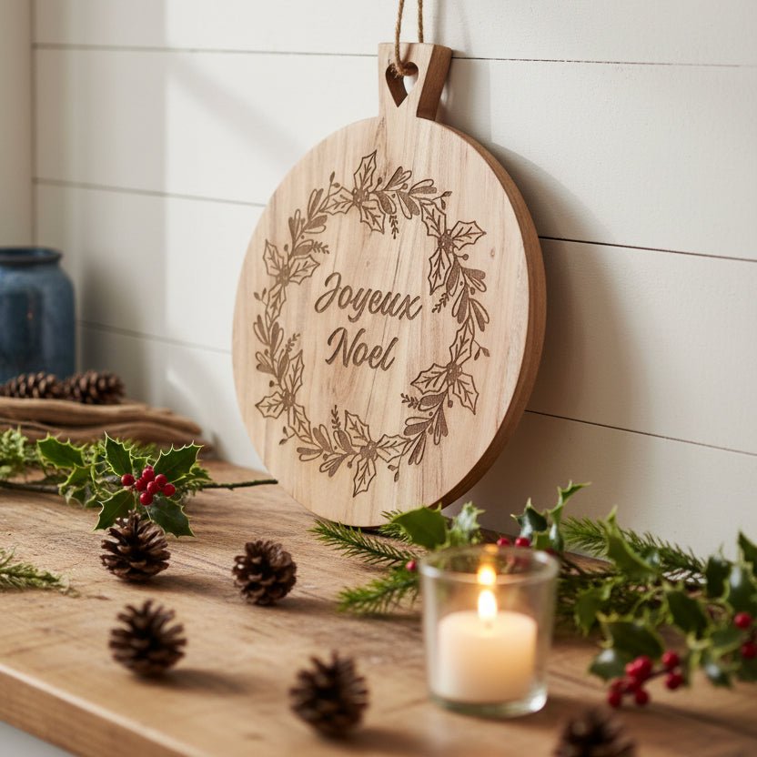 Joyeux Noël Kitchen Board - Distinctly Living