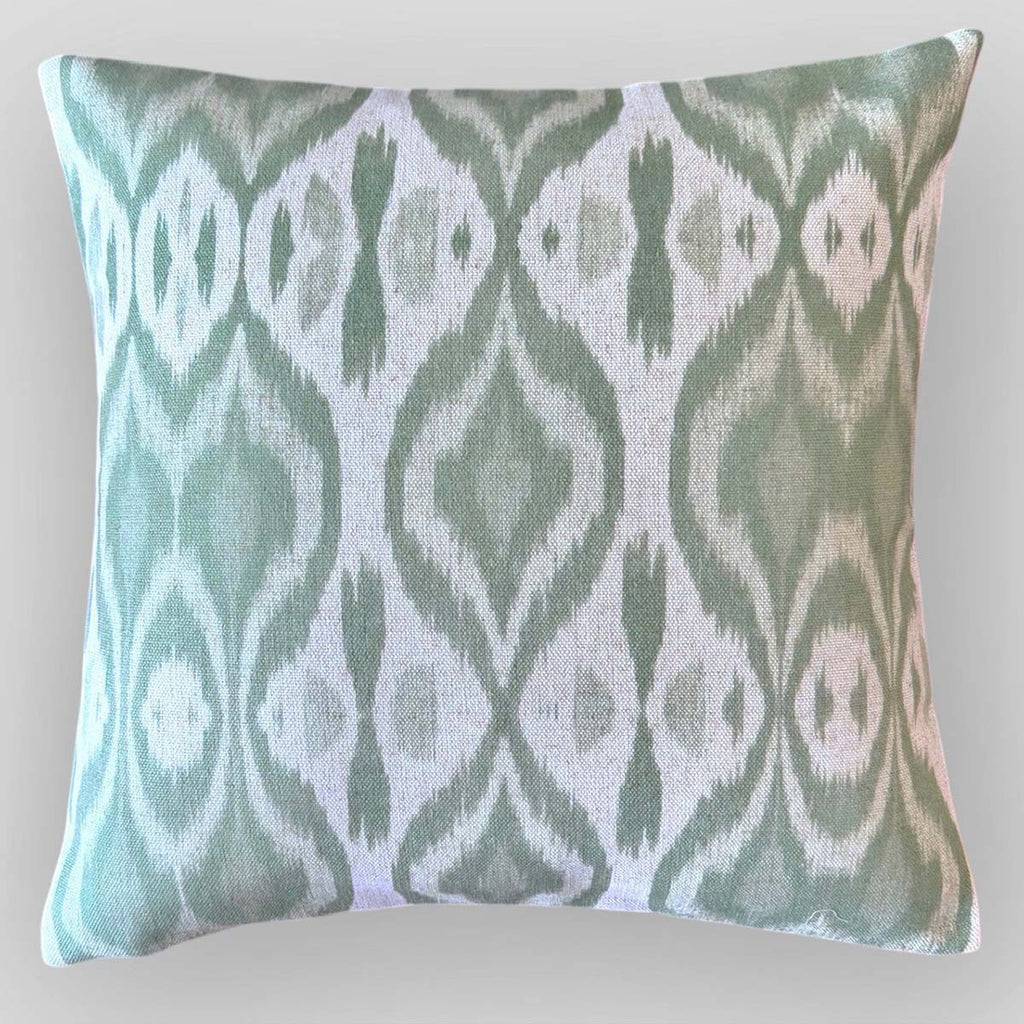 Kasuri Green Cushion - Distinctly Living