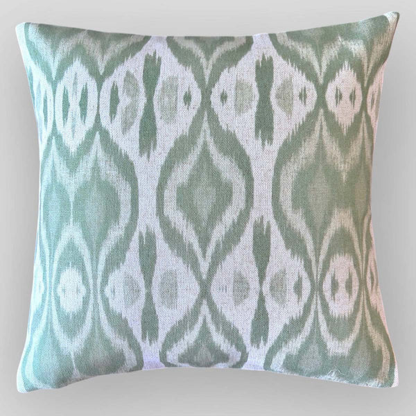 Kasuri Green Cushion - Distinctly Living