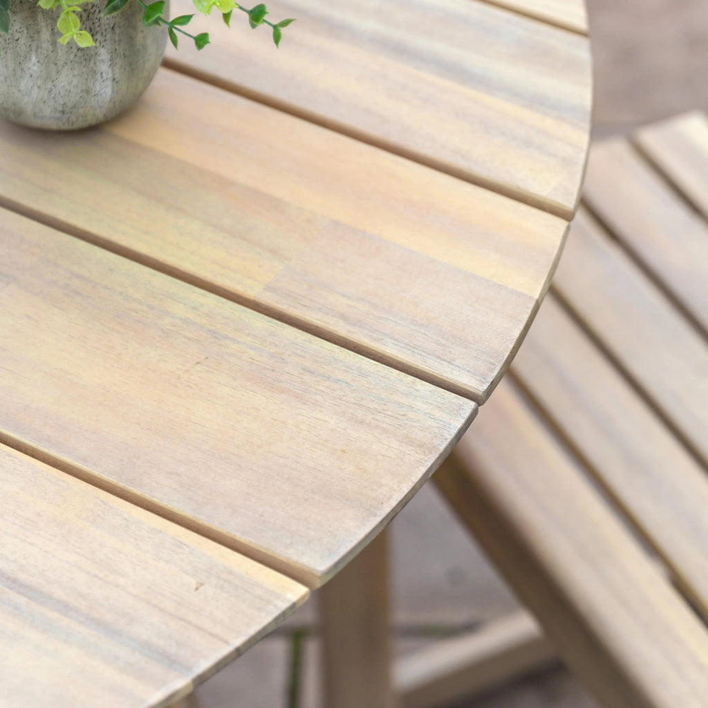 Kingston Round Outside Dining Table - Distinctly Living