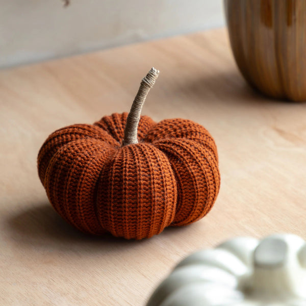 Knitted Pumpkin - Distinctly Living