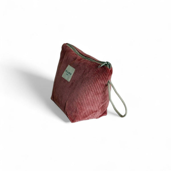 Large Coral Toiletry Bag - Distinctly Living