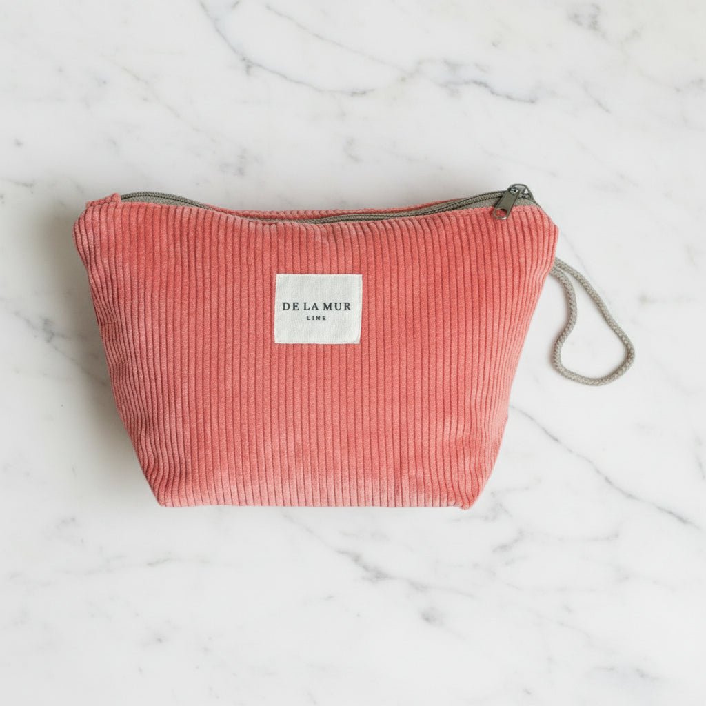 Large Coral Toiletry Bag - Distinctly Living