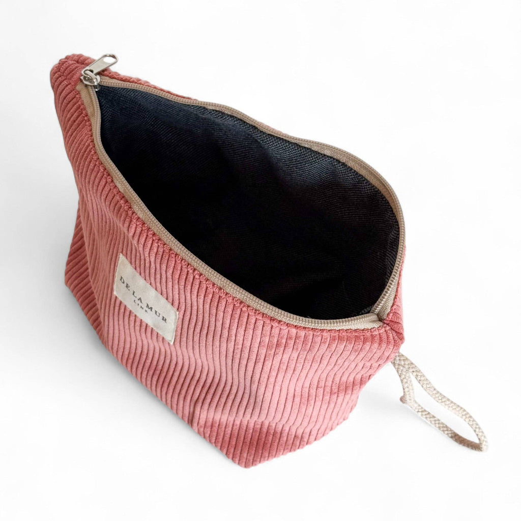 Large Coral Toiletry Bag - Distinctly Living