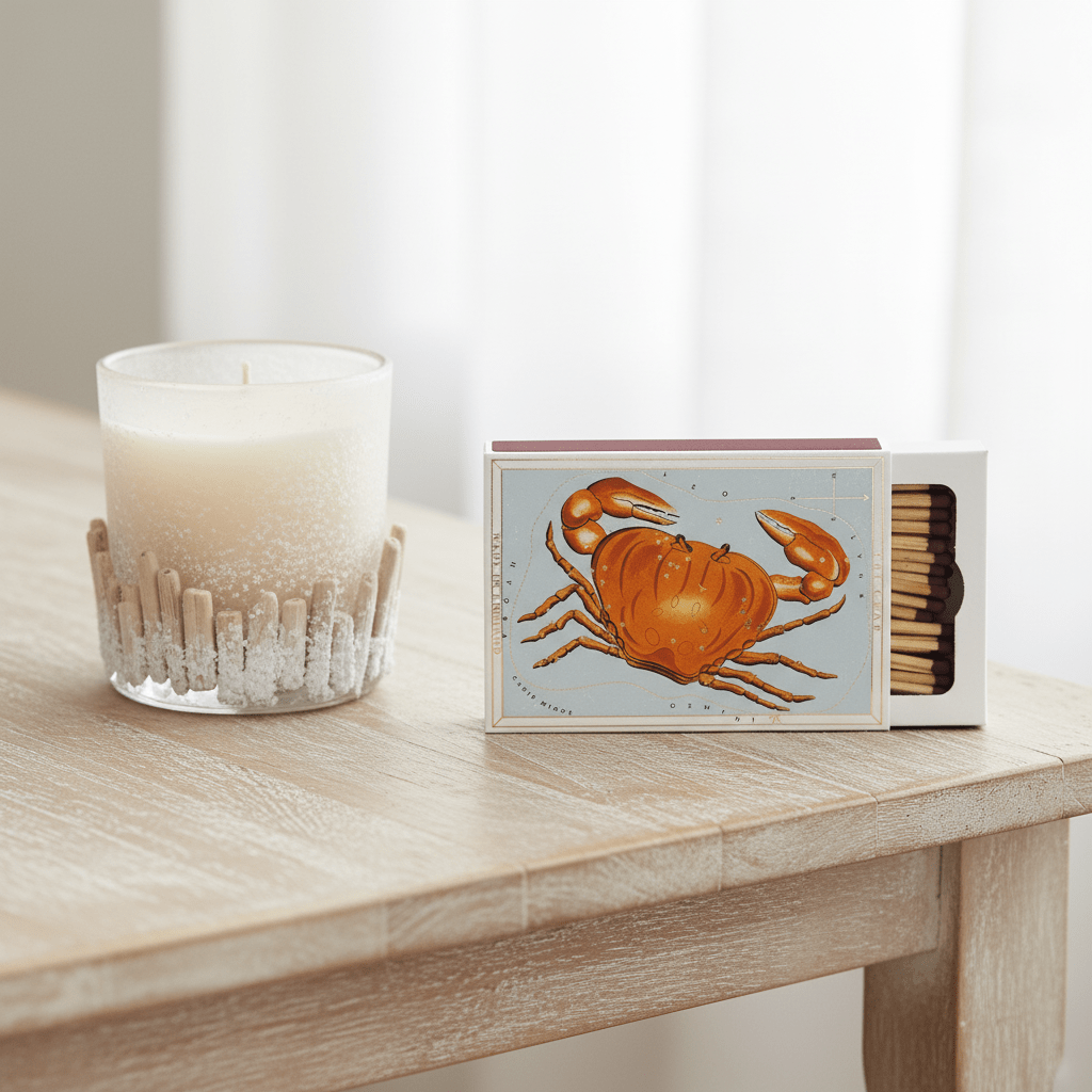 Large Crab Matches - Distinctly Living