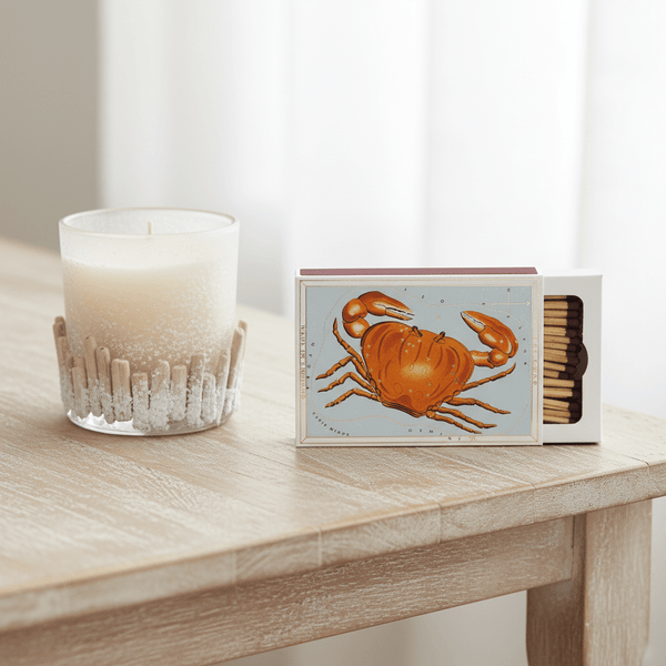 Large Crab Matches - Distinctly Living