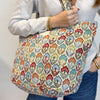 Large Flora Zipper Bag - Distinctly Living