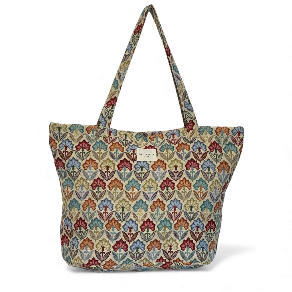 Large Flora Zipper Bag - Distinctly Living