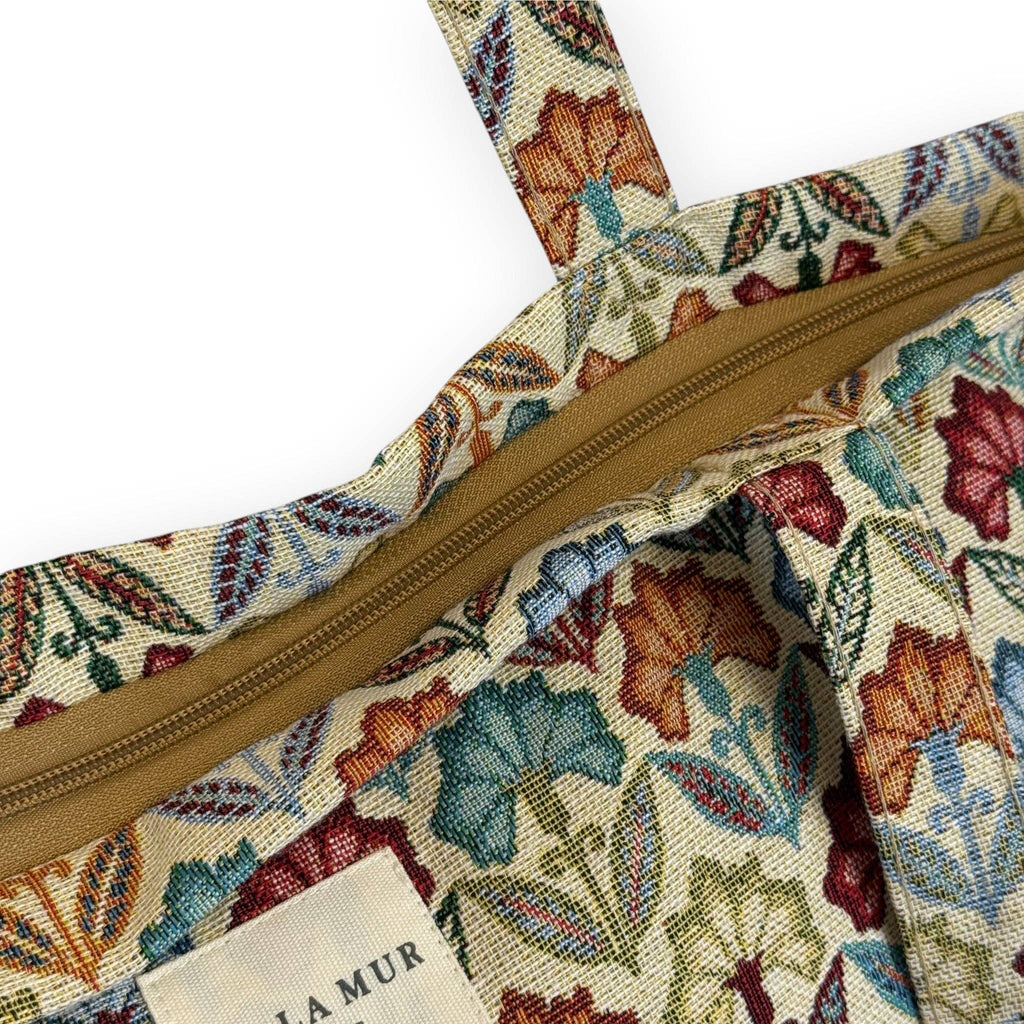 Large Flora Zipper Bag - Distinctly Living