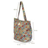 Large Flora Zipper Bag - Distinctly Living