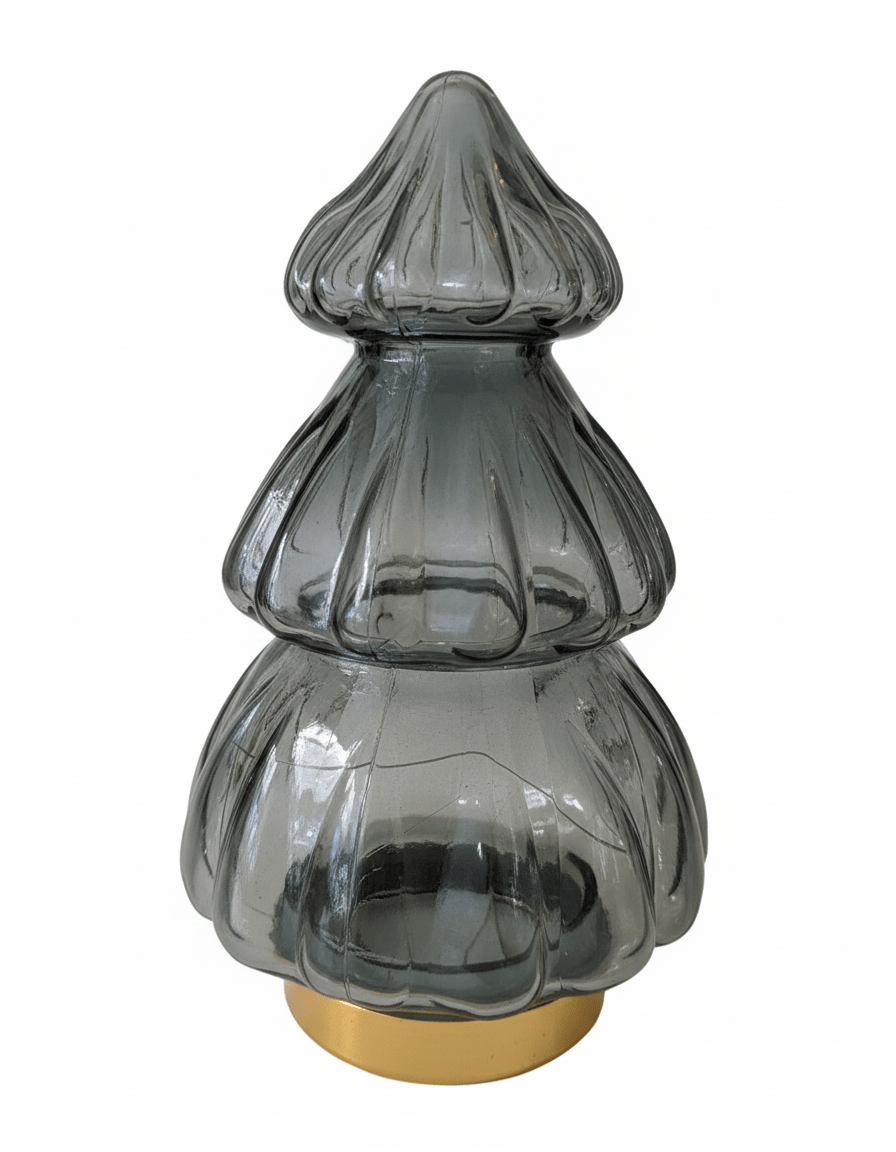 Large LED Aqua Glass Christmas Tree - Distinctly Living