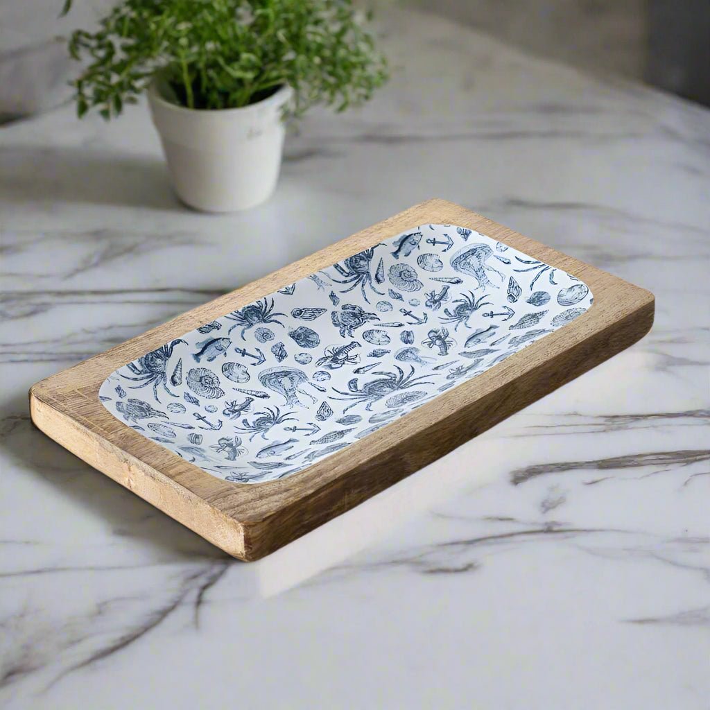 Large Sea Animal Serving Tray - Distinctly Living