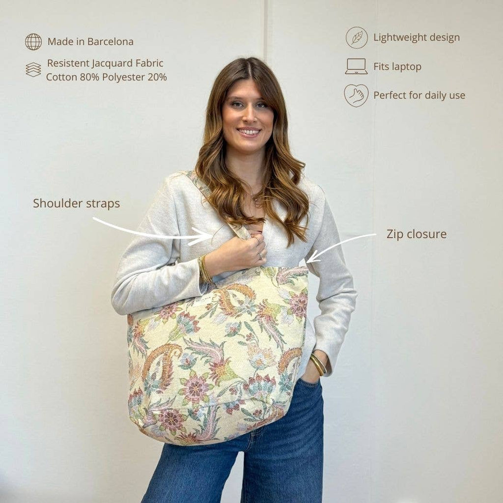 Large Zipper Bag Colour - Distinctly Living