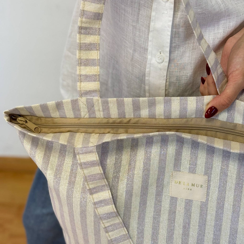 Large Zipper Bag Lulil - Distinctly Living