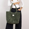 Large Zipper Bag - Moss - Distinctly Living