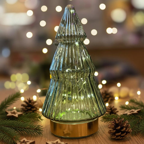 LED Coloured Glass Tree - Various Colours - Distinctly Living