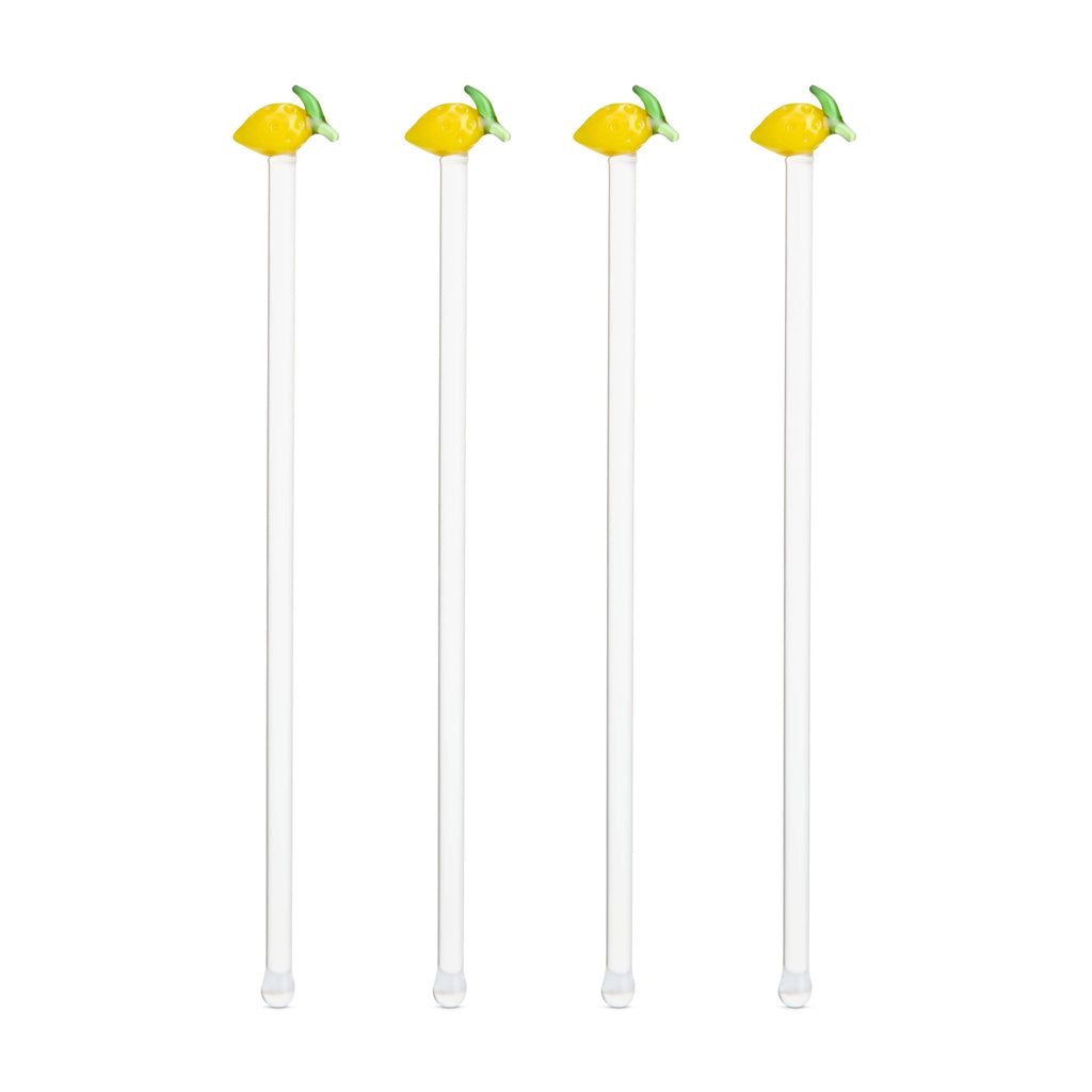 Lemon Glass Cocktail Stirrers - Distinctly Living
