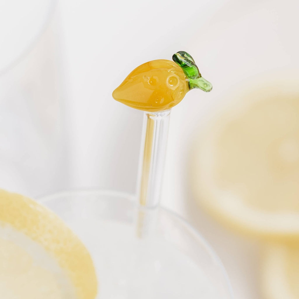 Lemon Glass Cocktail Stirrers - Distinctly Living