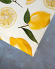 Lemon Tea Towel - British - Cotton – Yellow Kitchen Towel - Distinctly Living