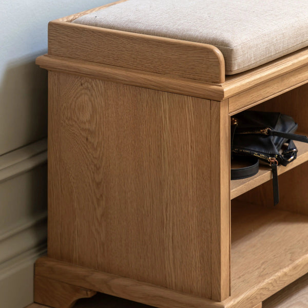 Lewes Hallway Shoe Bench - Distinctly Living