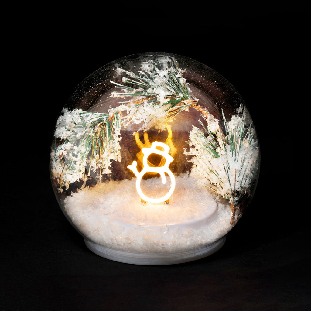 Light Up Snowman Bauble - Distinctly Living