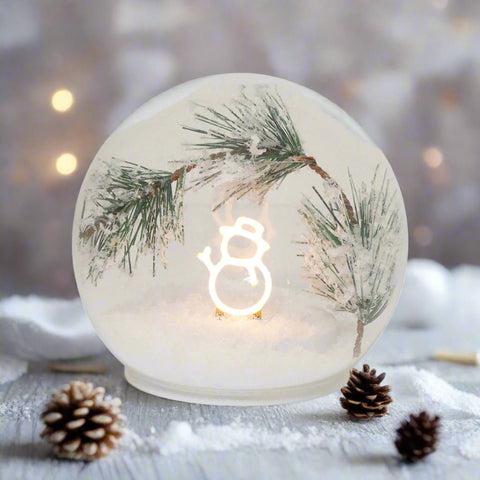 Light Up Snowman Bauble - Distinctly Living