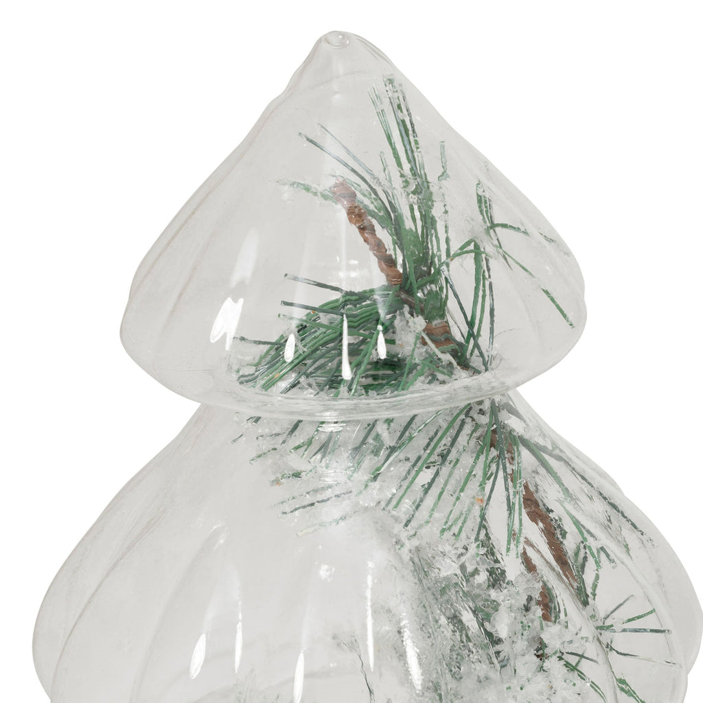 Light Up Snowy Christmas Tree - Distinctly Living