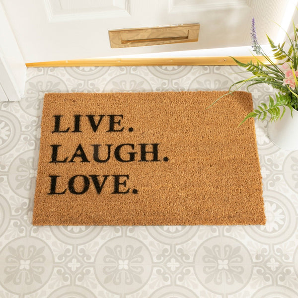 Live Laugh Love Doormat - Distinctly Living