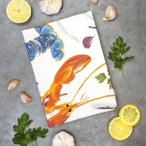 Lobster Tea Towel - Distinctly Living