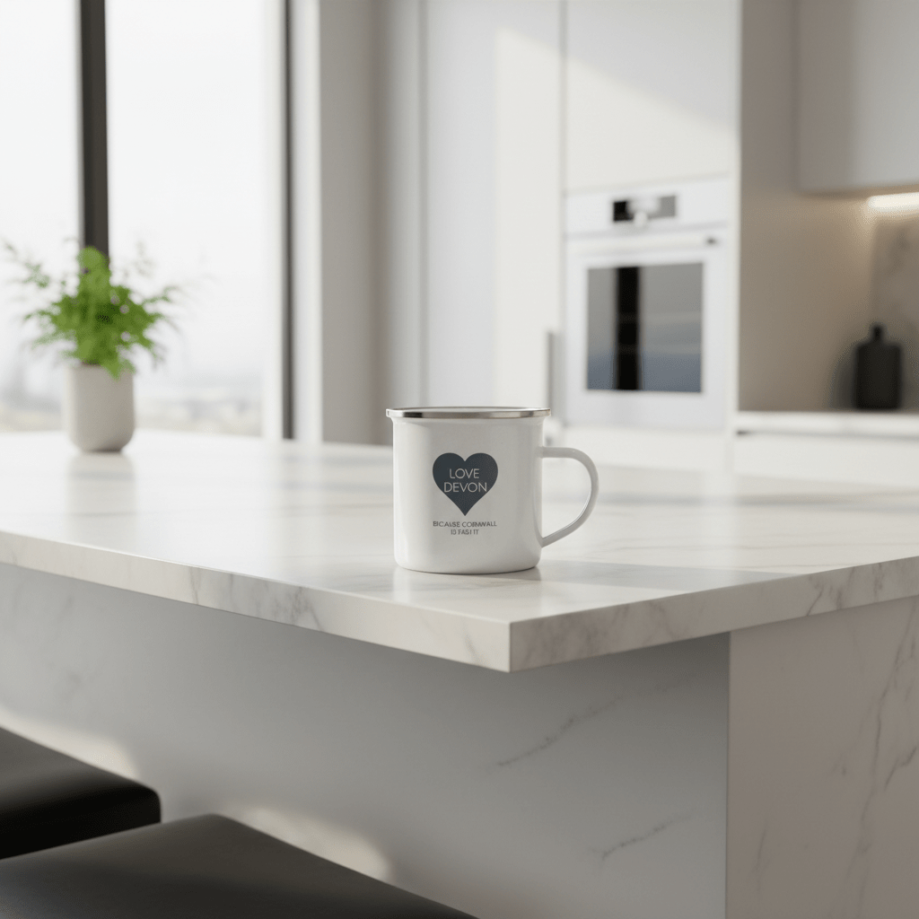 Love Devon - Enamel Mug - Distinctly Living