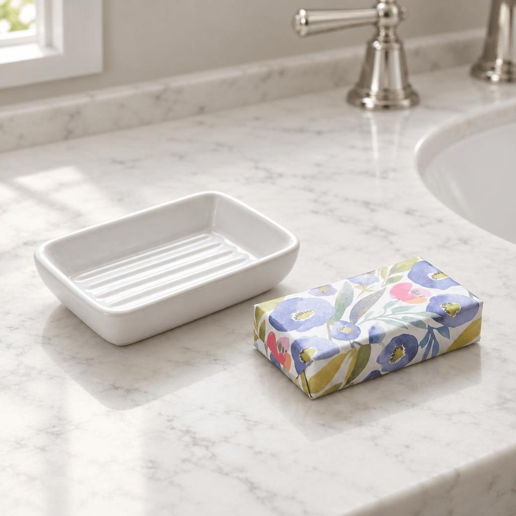 Luberon Provence Soap and Dish Set - Distinctly Living