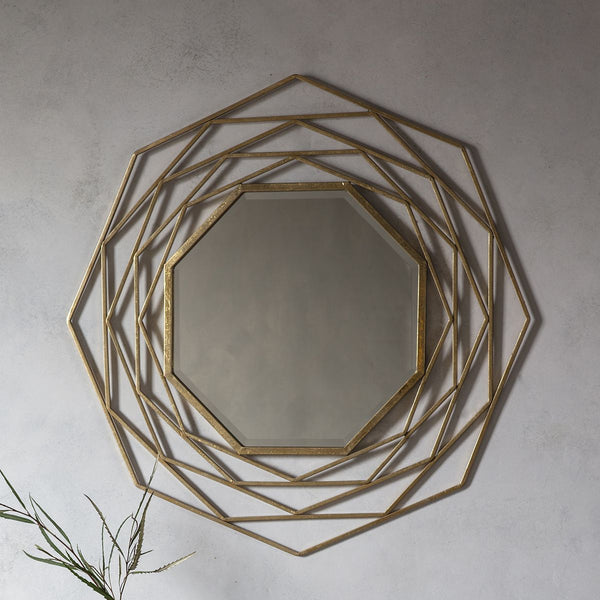 Lucretia Mirror Gold or Black - Distinctly Living