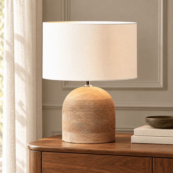 Ludlow Lamp and White Shade - Distinctly Living
