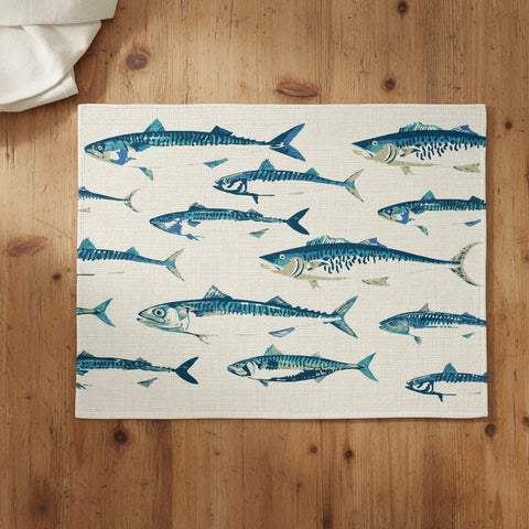 Mackerel Placemat - Distinctly Living