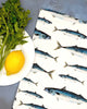 Mackerel Tea Towel - Distinctly Living