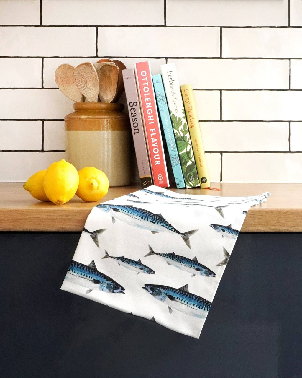 Mackerel Tea Towel - Distinctly Living