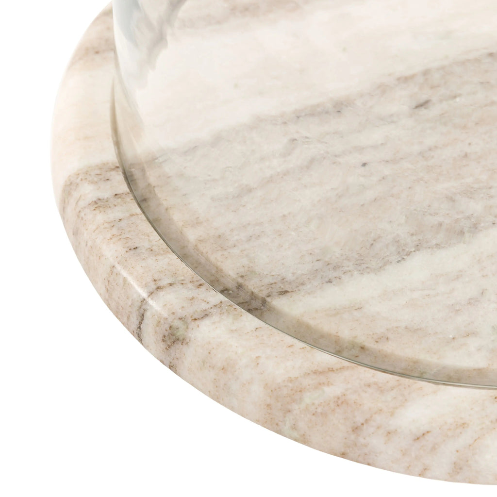 Marble Based Cake Dome - Distinctly Living