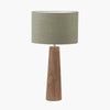Margot Table Lamp and Green Linen Shade - Distinctly Living