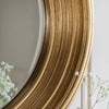 Matas Round Mirror - Gold - Distinctly Living