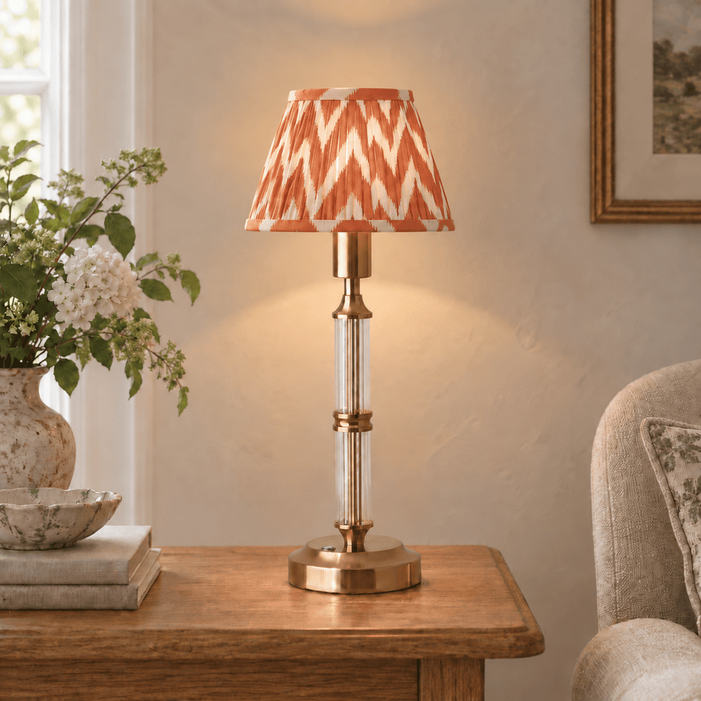 Maximus Rechargable Lamp and Haze Shade - Choice of Colours - Distinctly Living