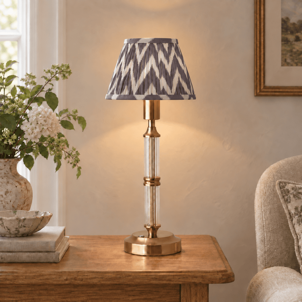 Maximus Rechargable Lamp and Haze Shade - Choice of Colours - Distinctly Living