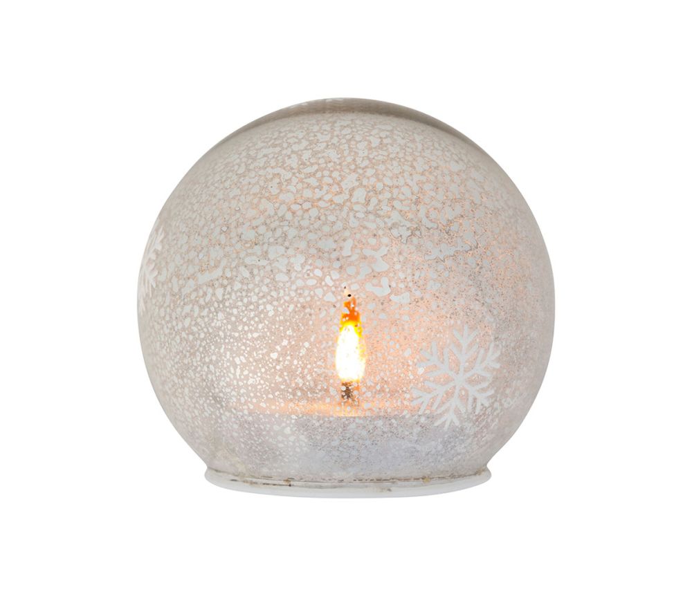 Mercury Round LED Globe – Small 12cm - Distinctly Living